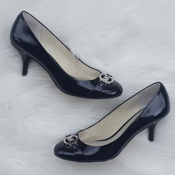 michael kors low heel pumps